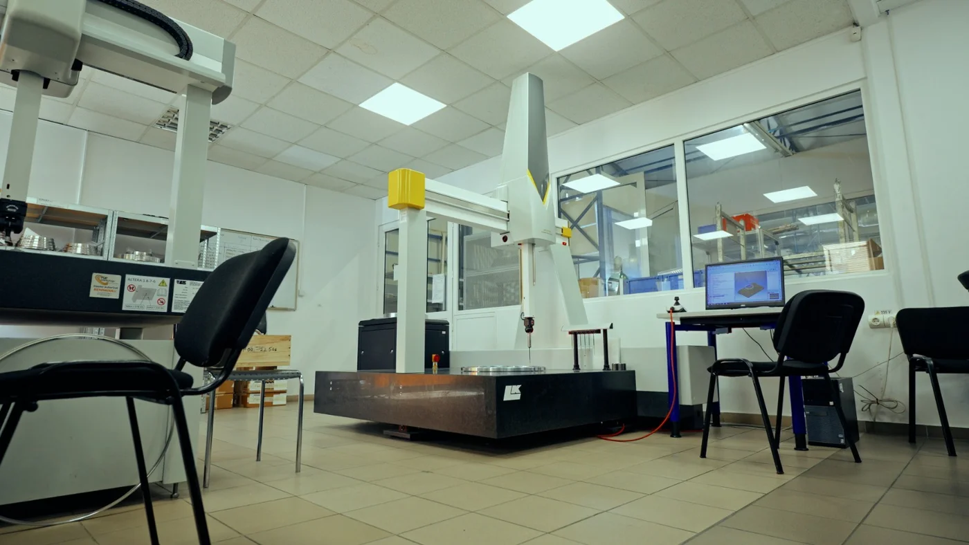 Control calitate și măsurare CMM